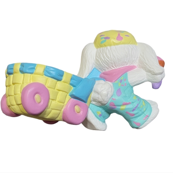 VTG 1990! HALLMARK 3" Crayola Bunny Rabbit Easter Egg Holder Figurine - Picture 5 of 5